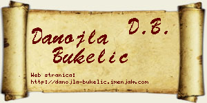 Danojla Bukelić vizit kartica